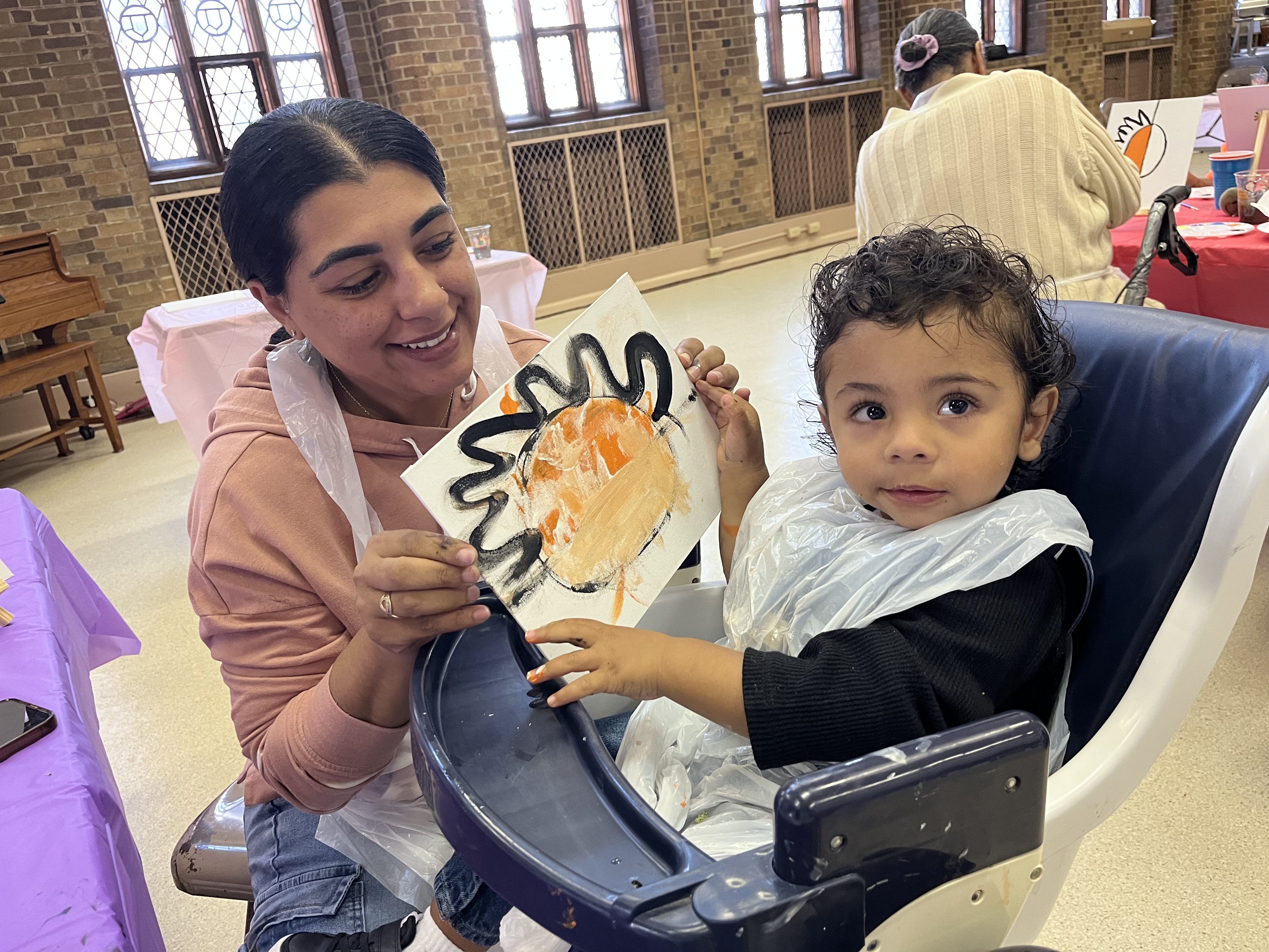 Paint and Pizza Group Photo