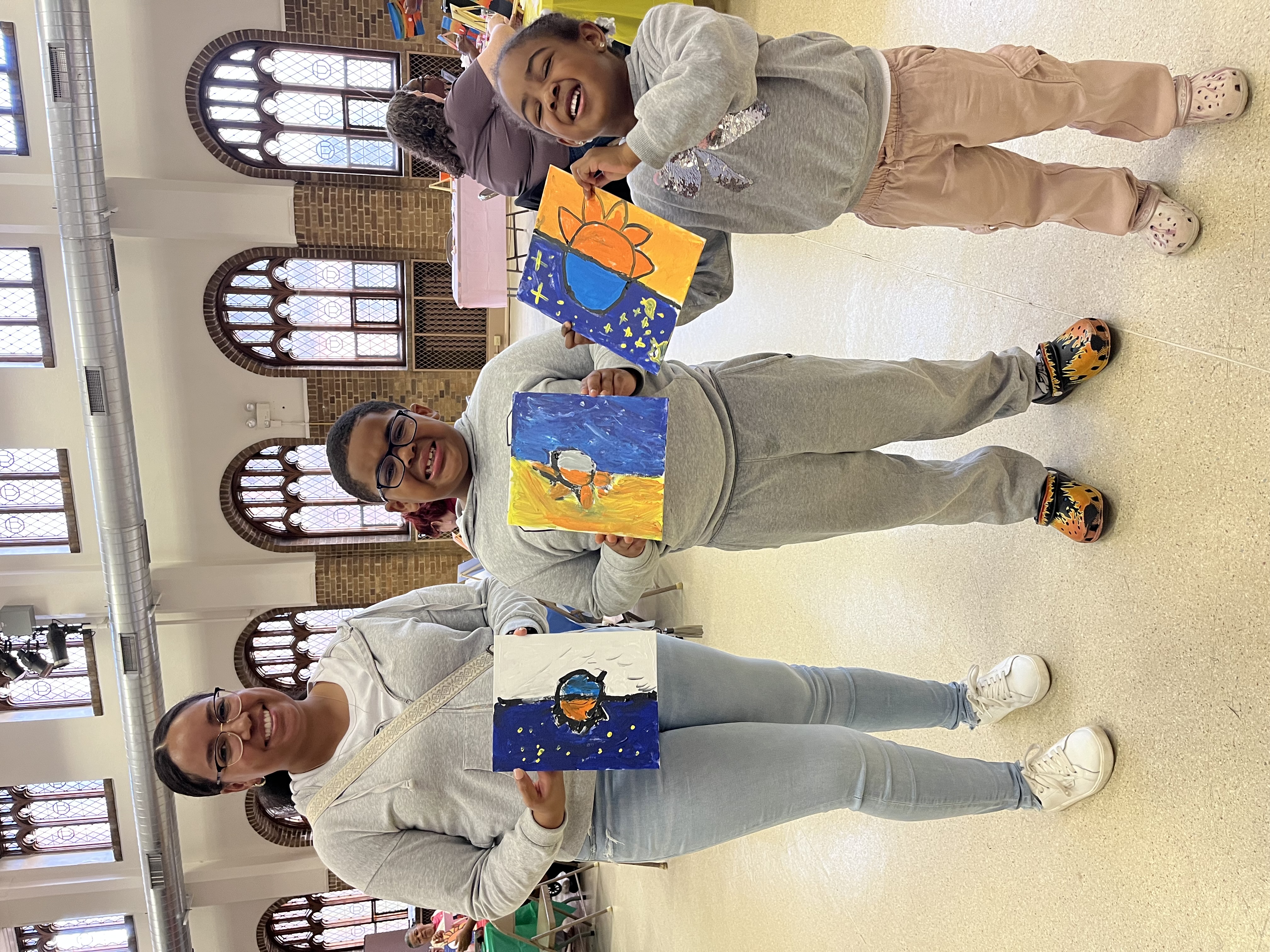 Paint and Pizza fundraiser event